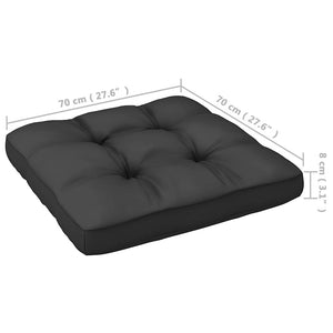 vidaXL Garden Corner Sofa with Cushions Solid Pinewood