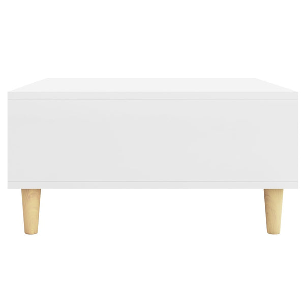 vidaXL Coffee Table White 60x60x30 cm Engineered Wood