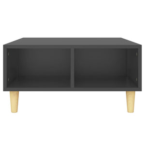 vidaXL Coffee Table Grey 60x60x30 cm Engineered Wood