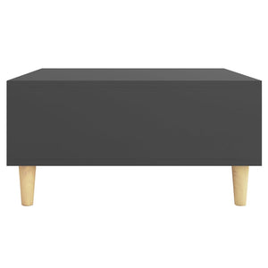 vidaXL Coffee Table Grey 60x60x30 cm Engineered Wood