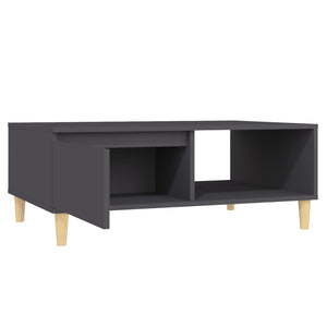 vidaXL Coffee Table Grey 90x60x35 cm Engineered Wood