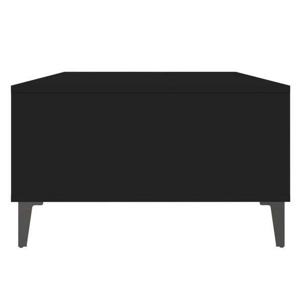 vidaXL Coffee Table Black 103.5x60x35 cm Engineered Wood