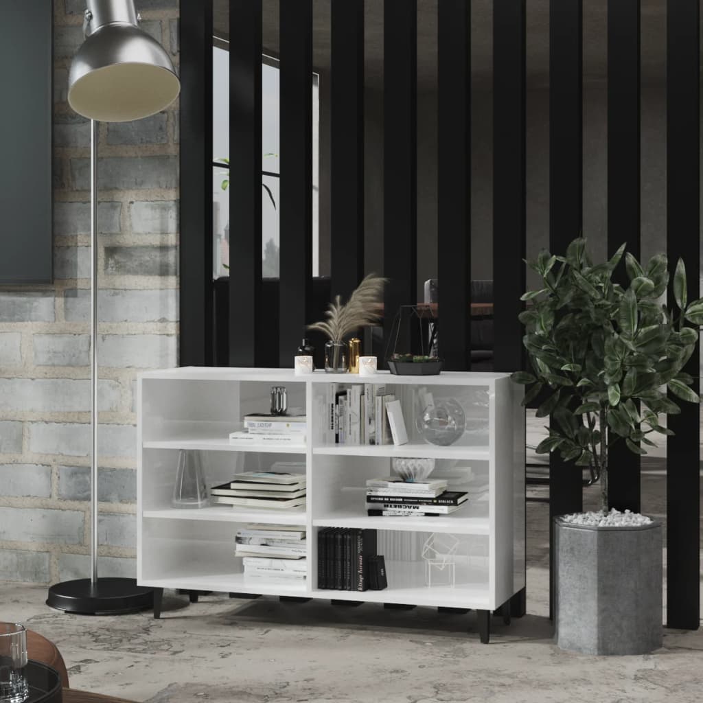 Hochglanz Weißes Sideboard 103,5 cm