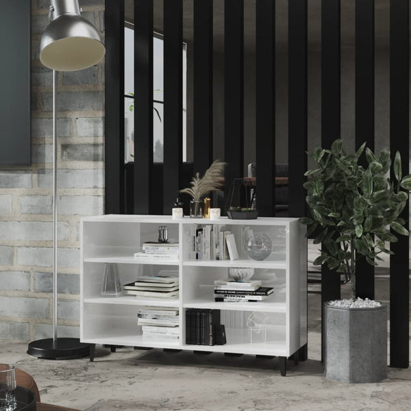 Hochglanz Weißes Sideboard 103,5 cm