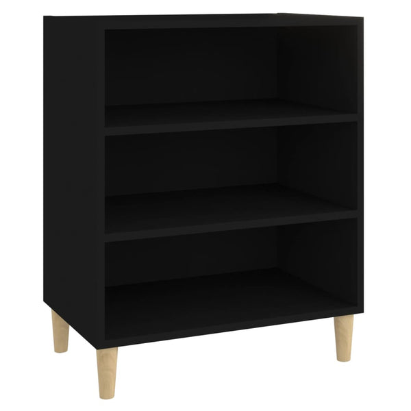 Schwarzes Sideboard 57x35x70 cm