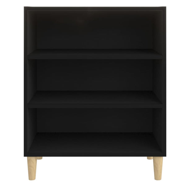 Schwarzes Sideboard 57x35x70 cm