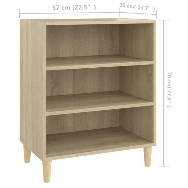 Sideboard Sonoma Eiche 57x35x70 cm