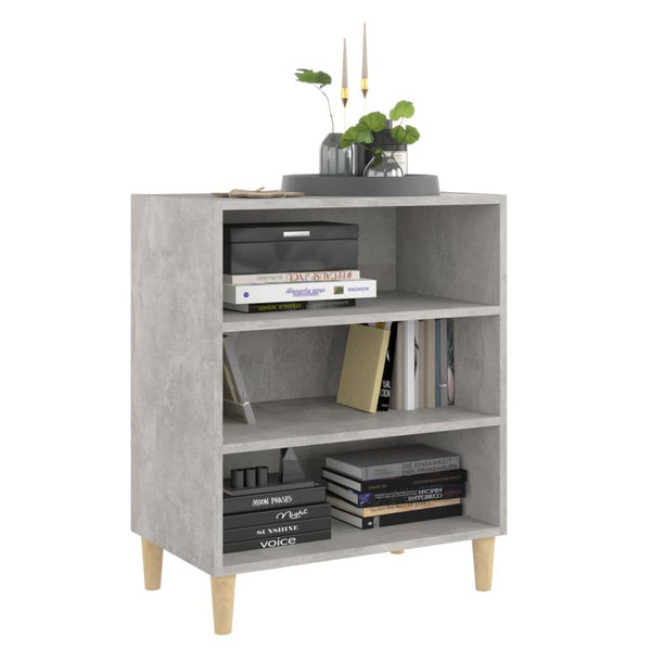 Betongraues Sideboard 57x35x70 cm