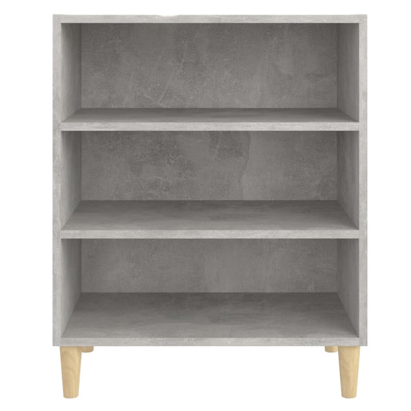 Betongraues Sideboard 57x35x70 cm
