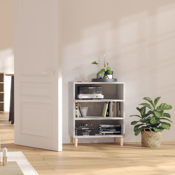 Betongraues Sideboard 57x35x70 cm