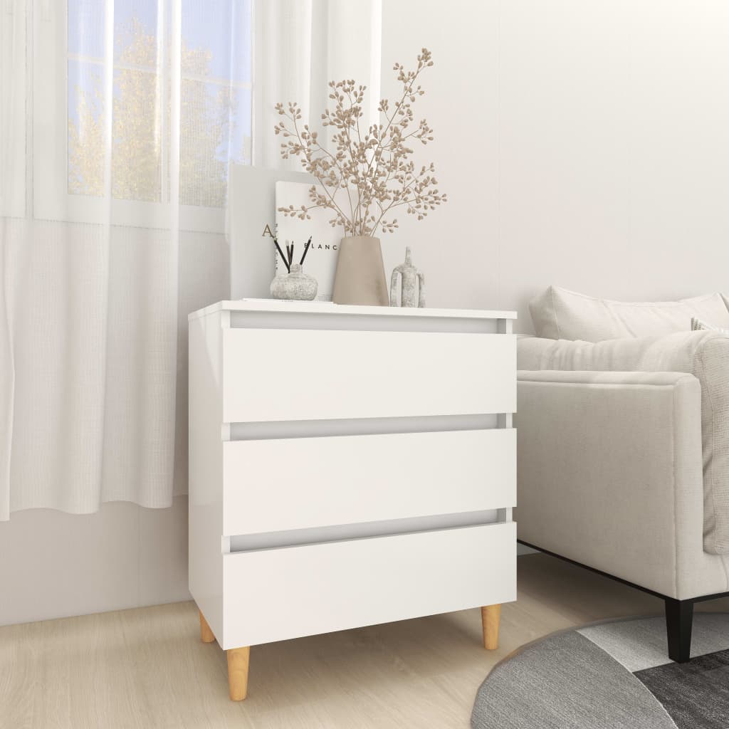 Weißes Sideboard 60x35x69 cm
