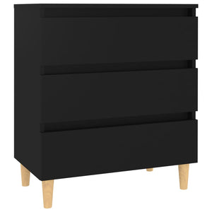 Schwarzes Sideboard 60 cm