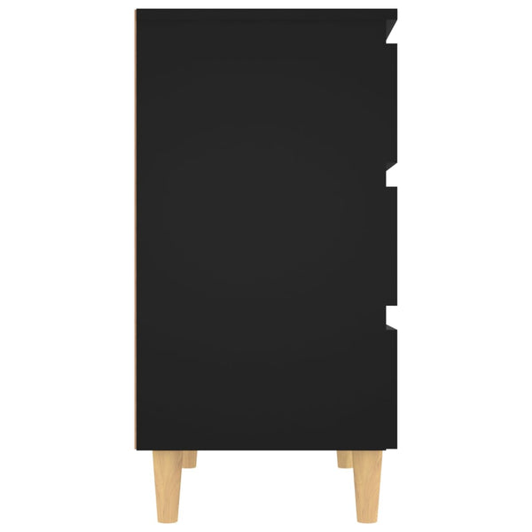 Schwarzes Sideboard 60 cm