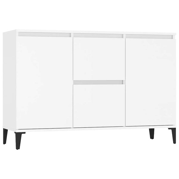 Weißes Sideboard 102 cm mit Schubladen