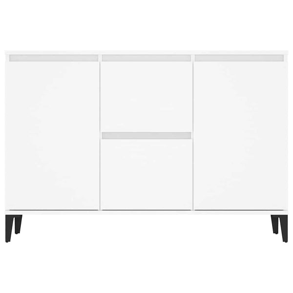 Weißes Sideboard 102 cm mit Schubladen