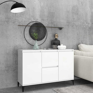Weißes Sideboard 102 cm mit Schubladen