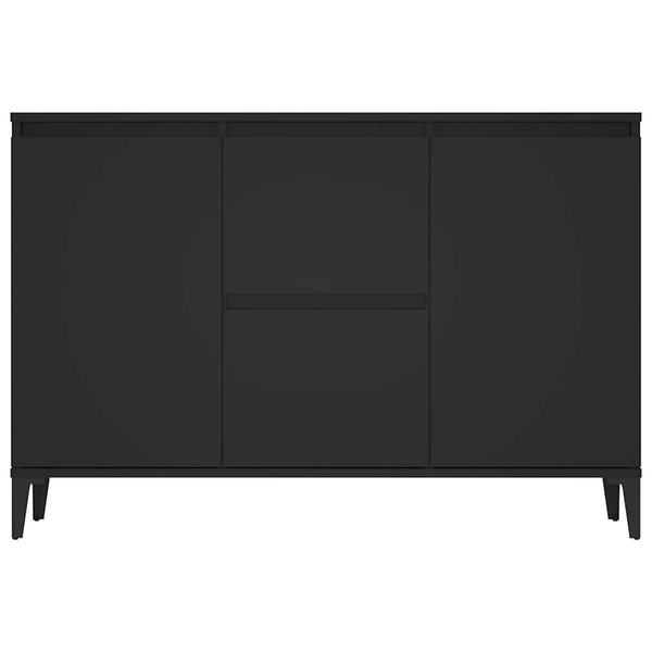 Schwarzes Sideboard 102 cm