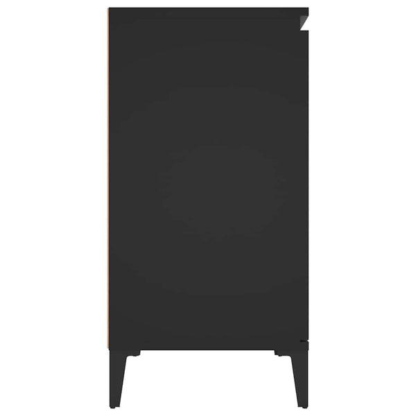 Schwarzes Sideboard 102 cm