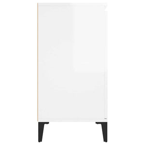 Hochglanz Weißes Sideboard 102 cm