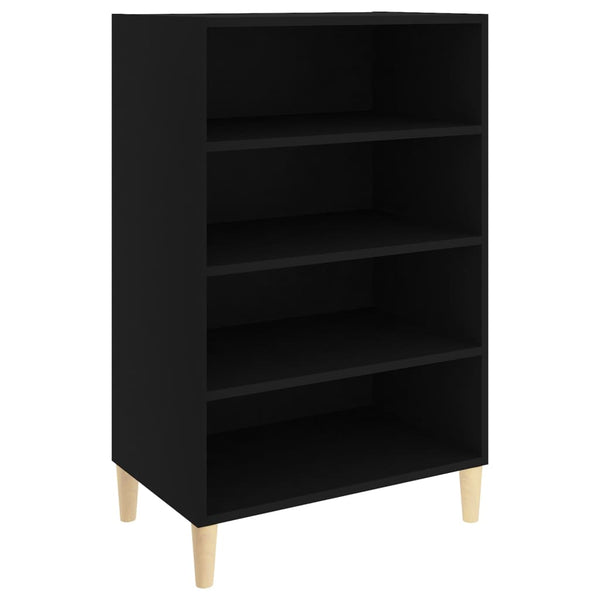 Schwarzes Sideboard 57x35x90cm