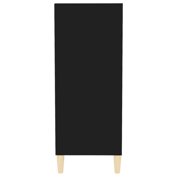 Schwarzes Sideboard 57x35x90cm