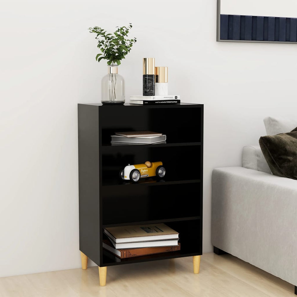 Schwarzes Sideboard 57x35x90cm