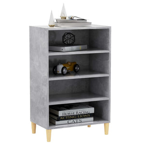 Betongraues Sideboard 57x35x90 cm