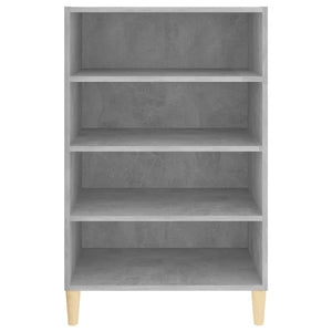 Betongraues Sideboard 57x35x90 cm