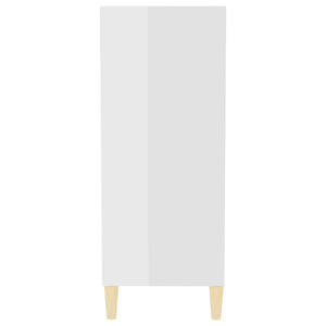Hochglanz Sideboard Weiß 90cm