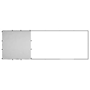 vidaXL Dog Kennel Black 330x110x110 cm Steel