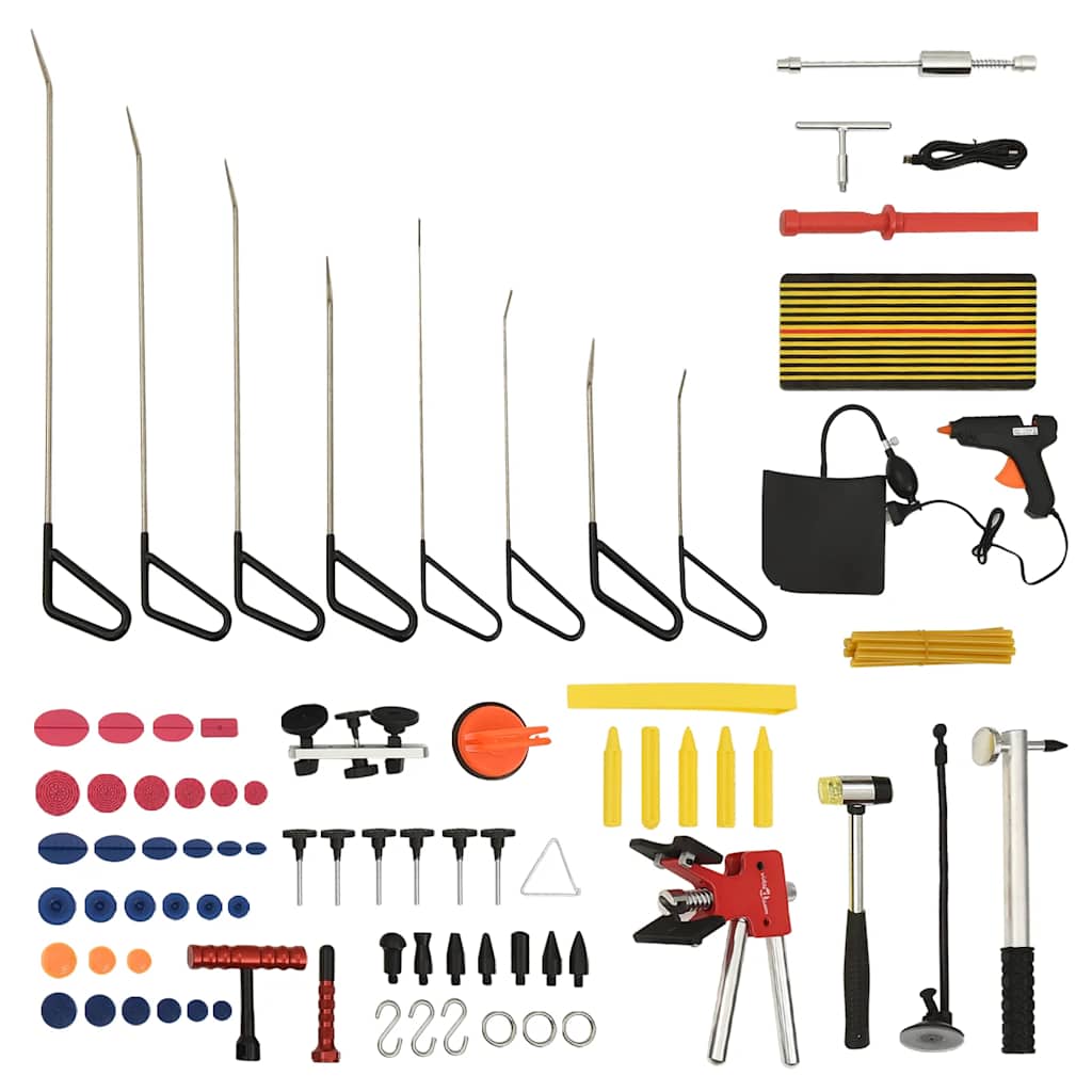 vidaXL 75-piece Dent Repair Kit