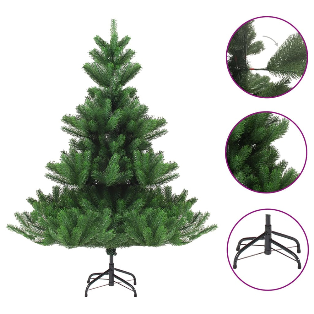 vidaXL Artificial Christmas Tree Nordmann Fir Green 120 cm