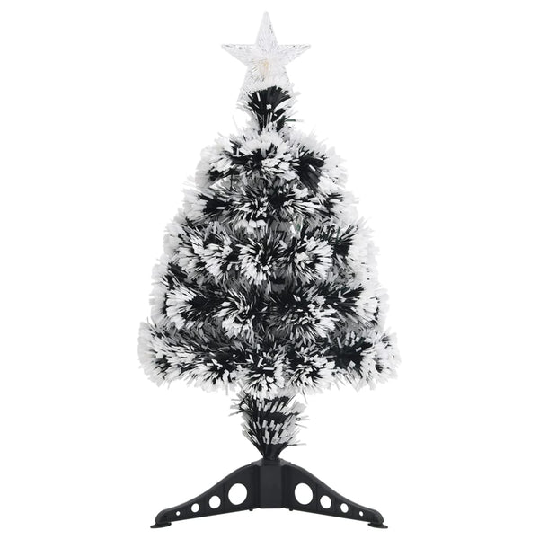 Weihnachtsbaum mit LED und Glasfaser, 64cm