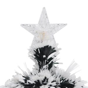 Weihnachtsbaum mit LED und Glasfaser, 64cm