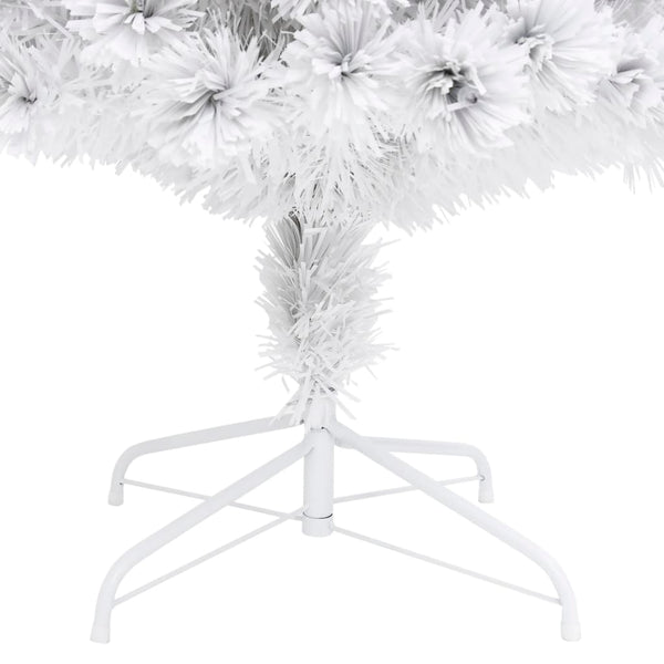 Weihnachtsbaum Künstlich Weiß 210cm mit Beleuchtung
