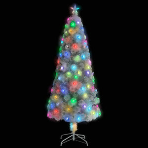 Weihnachtsbaum Künstlich Weiß 240cm mit Beleuchtung
