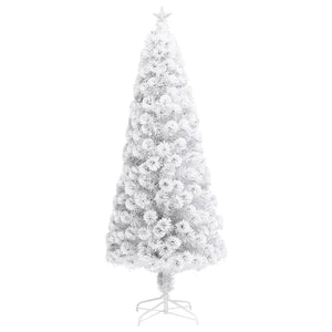 Weihnachtsbaum Künstlich Weiß 240cm mit Beleuchtung