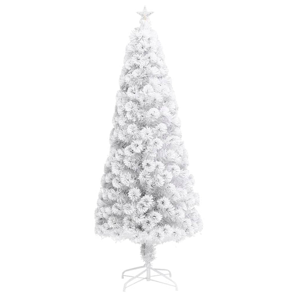 Weihnachtsbaum Künstlich Weiß 240cm mit Beleuchtung