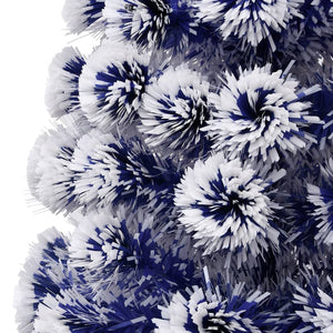 vidaXL Artificial Christmas Tree with Lights 210 cm Fiber Optic