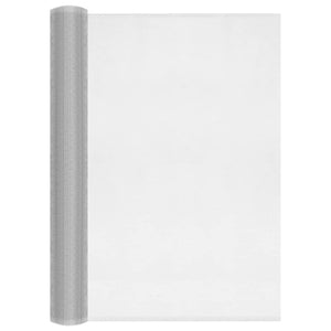 vidaXL Fly Screen Aluminum 60x500 cm Silver
