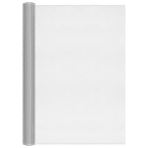 vidaXL Aluminum Fly Screen 80x1000 cm Silver