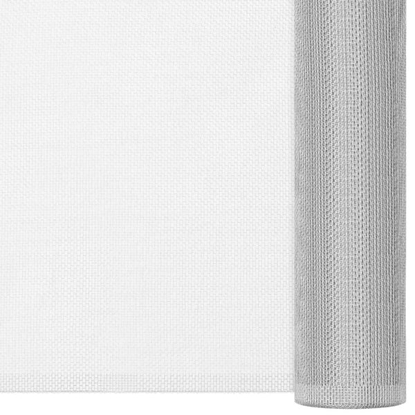 vidaXL Fly Screen Aluminum 80x2000 cm Silver