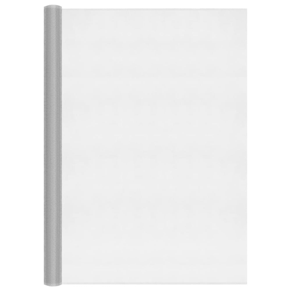 vidaXL Aluminum Fly Screen 112x500 cm Silver