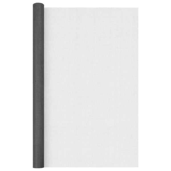 vidaXL Fly Screen Fiberglass 80x2000 cm Black