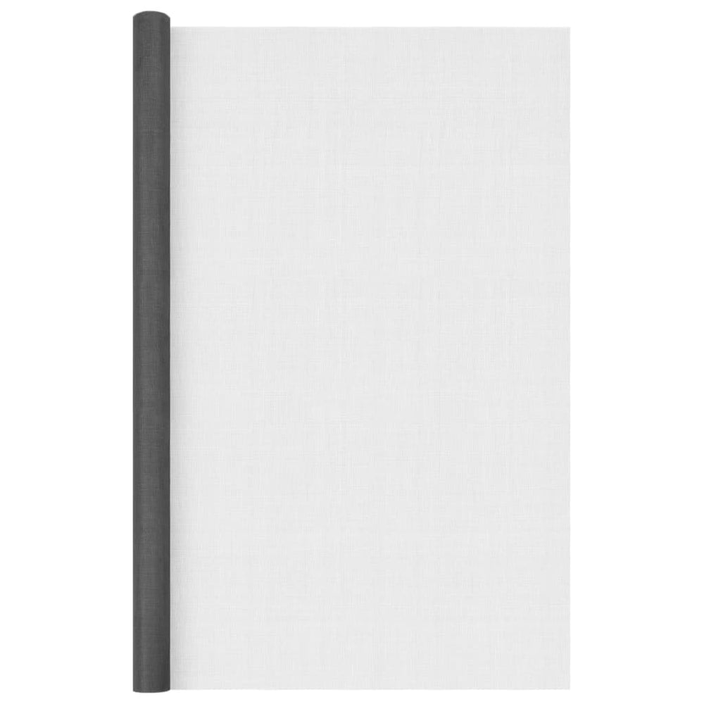 vidaXL Fly Screen Fiberglass 100x2000 cm Black