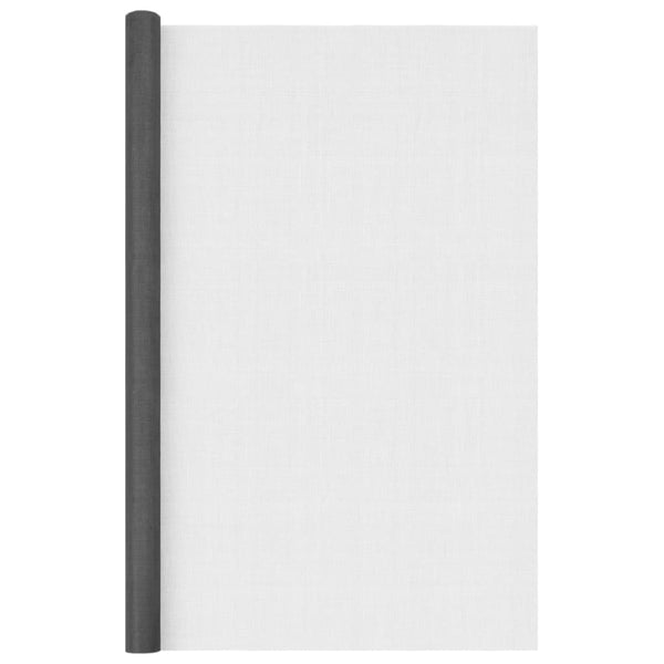 vidaXL Fly Screen Fiberglass 100x2000 cm Black
