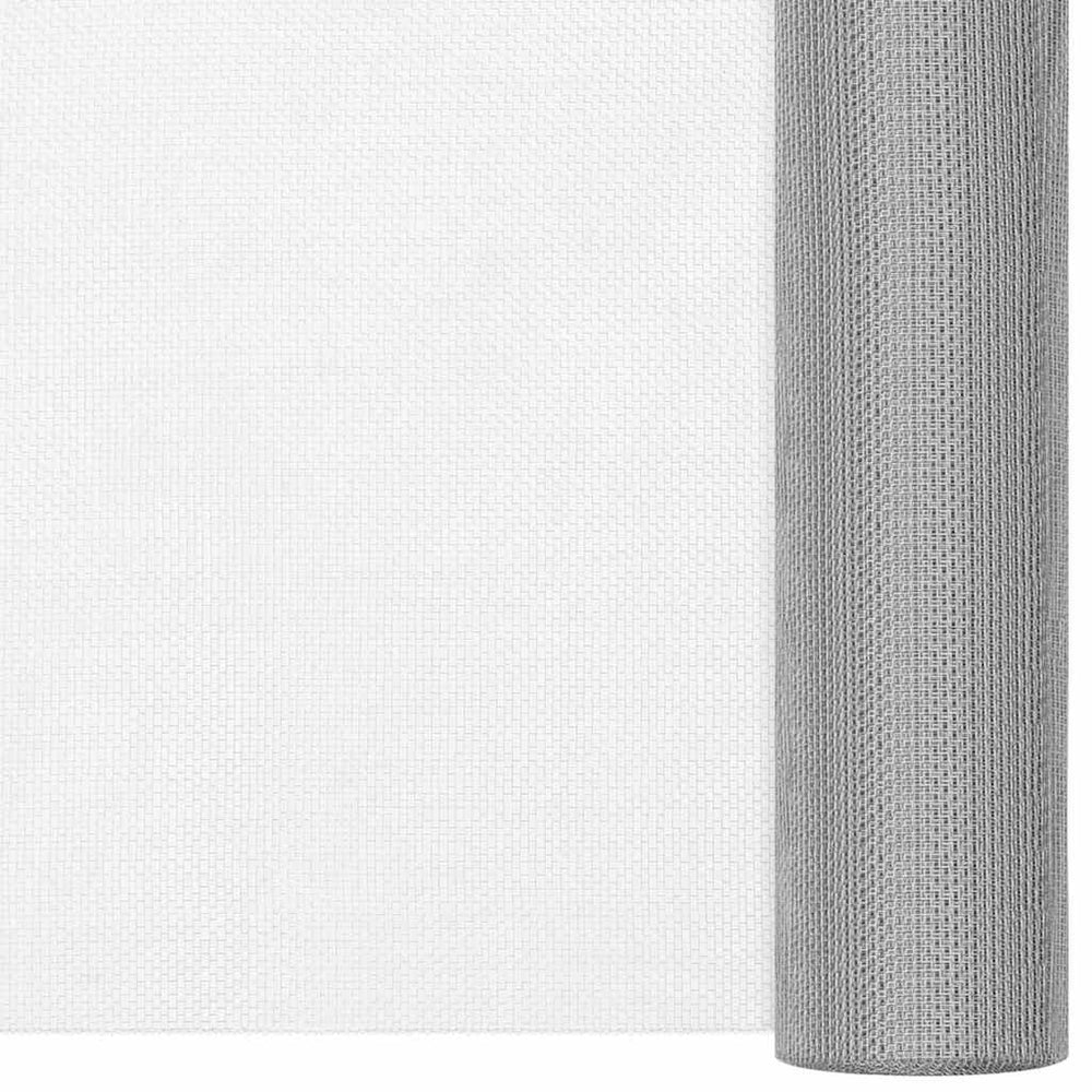 vidaXL Fly Screen Stainless Steel 60x1000 cm Silver