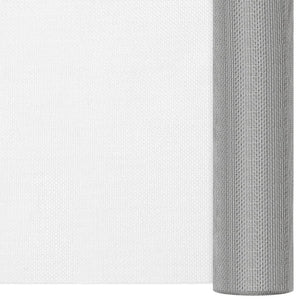 vidaXL Fly Screen Stainless Steel 112x1000 cm Silver