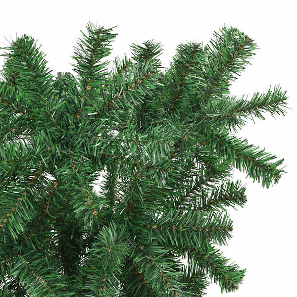vidaXL Artificial Christmas Tree with Stand Upside Down Green 120 cm