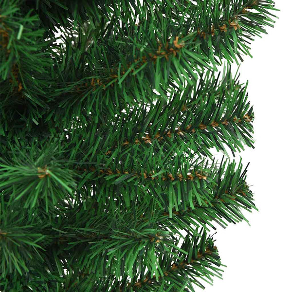 vidaXL Artificial Christmas Tree with Stand Upside Down Green 120 cm